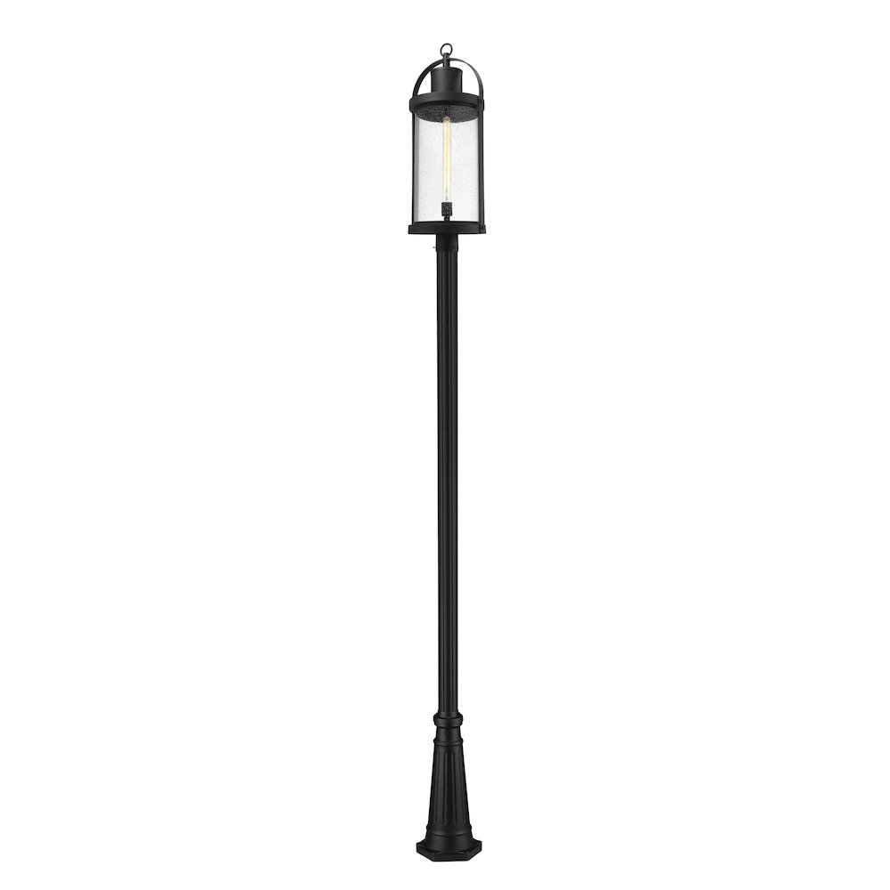 Z-Lite 1 Light Outdoor Post Mounted Fixture. Picture 1