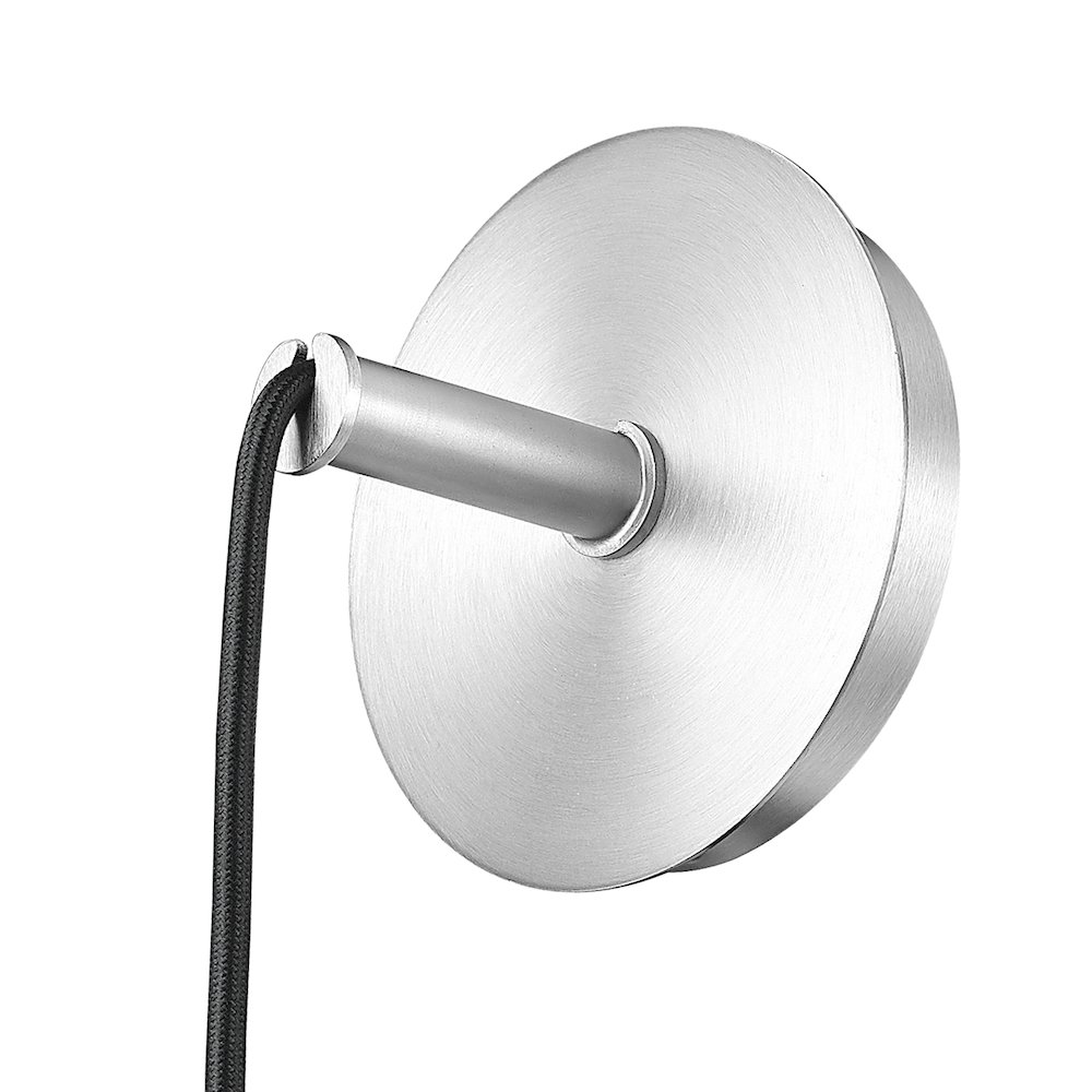 Z-Lite Aimie 1 Light Wall Sconce, Brushed Nickel. Picture 4