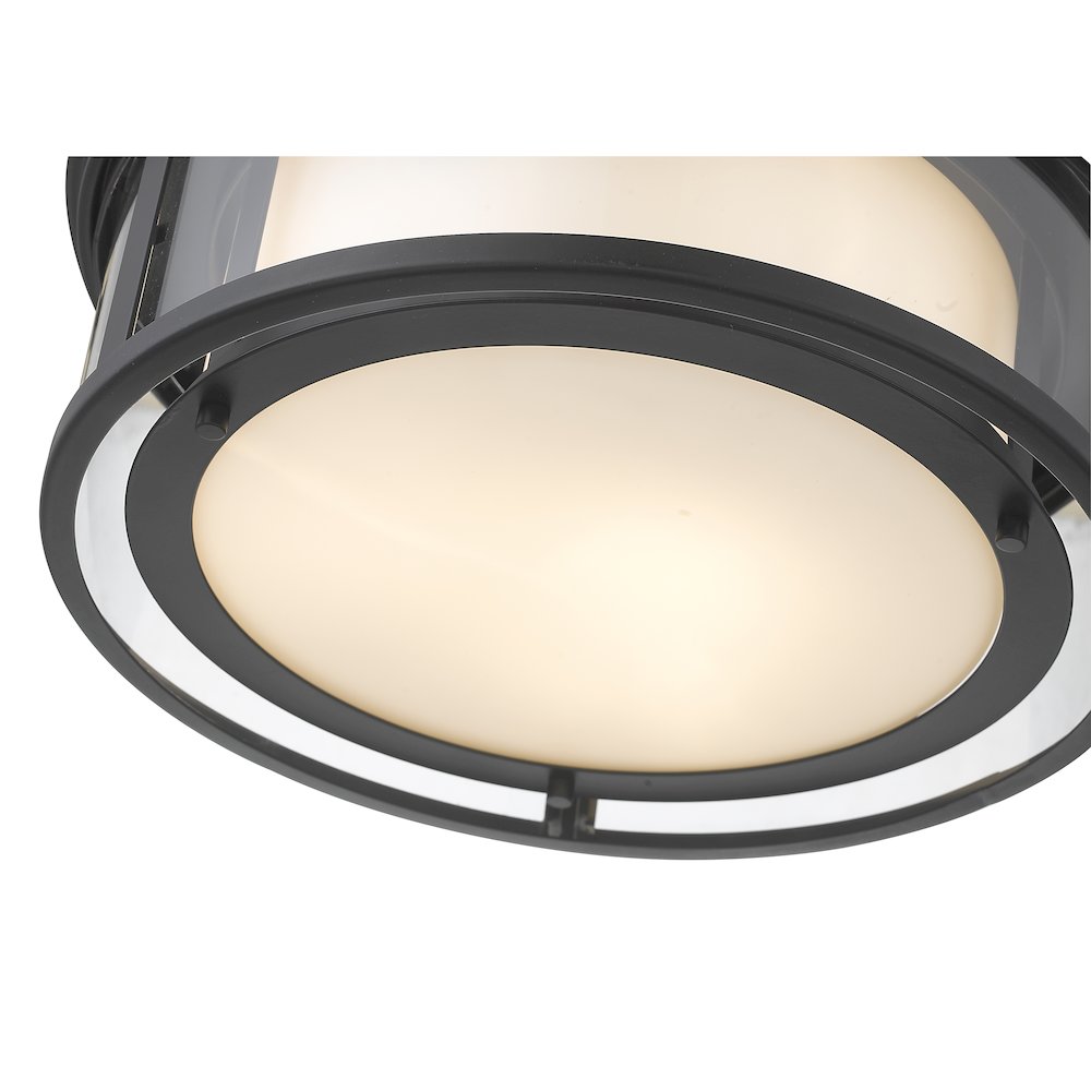 Z-Lite 3 Light Flush Mount. Picture 4