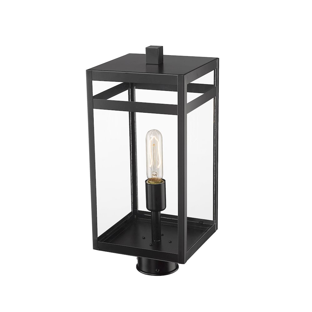 Z-Lite 1 Light Outdoor Post Mount Fixture. Picture 3