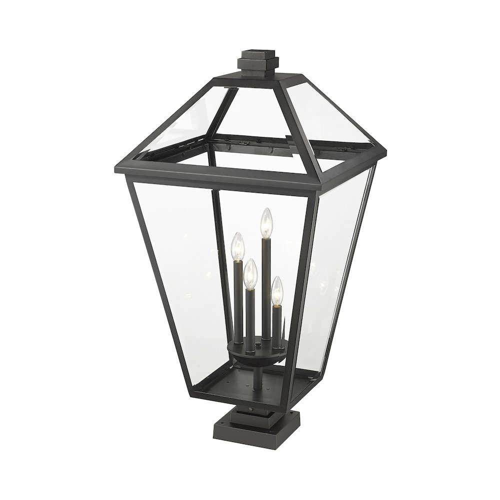 Z-Lite 4 Light Outdoor Pier Mounted Fixture. Picture 3