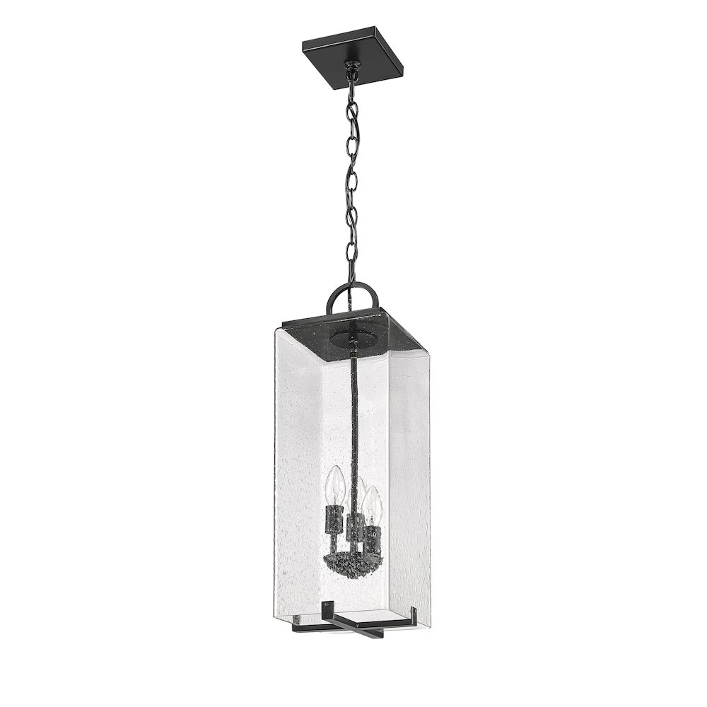 Z-Lite 3 Light Outdoor Chain Mount Ceiling Fixture. Picture 5