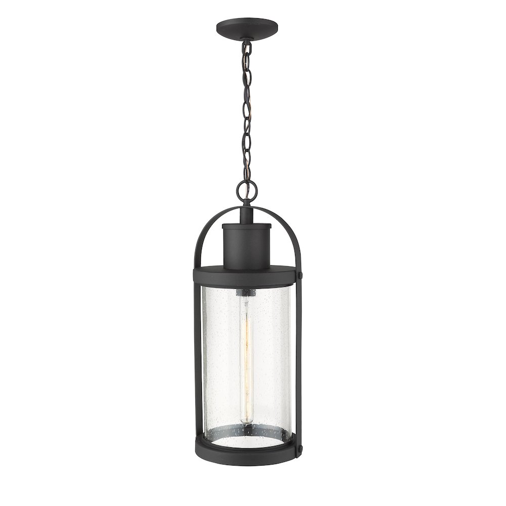 Z-Lite 1 Light Outdoor Chain Mount Ceiling Fixture. Picture 3
