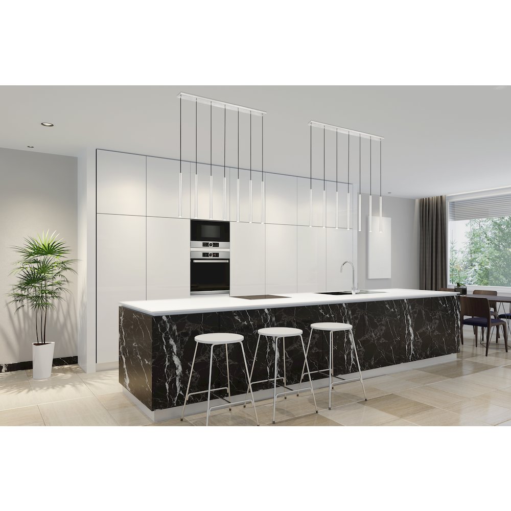 Z-Lite 7 Light Linear Chandelier. Picture 7