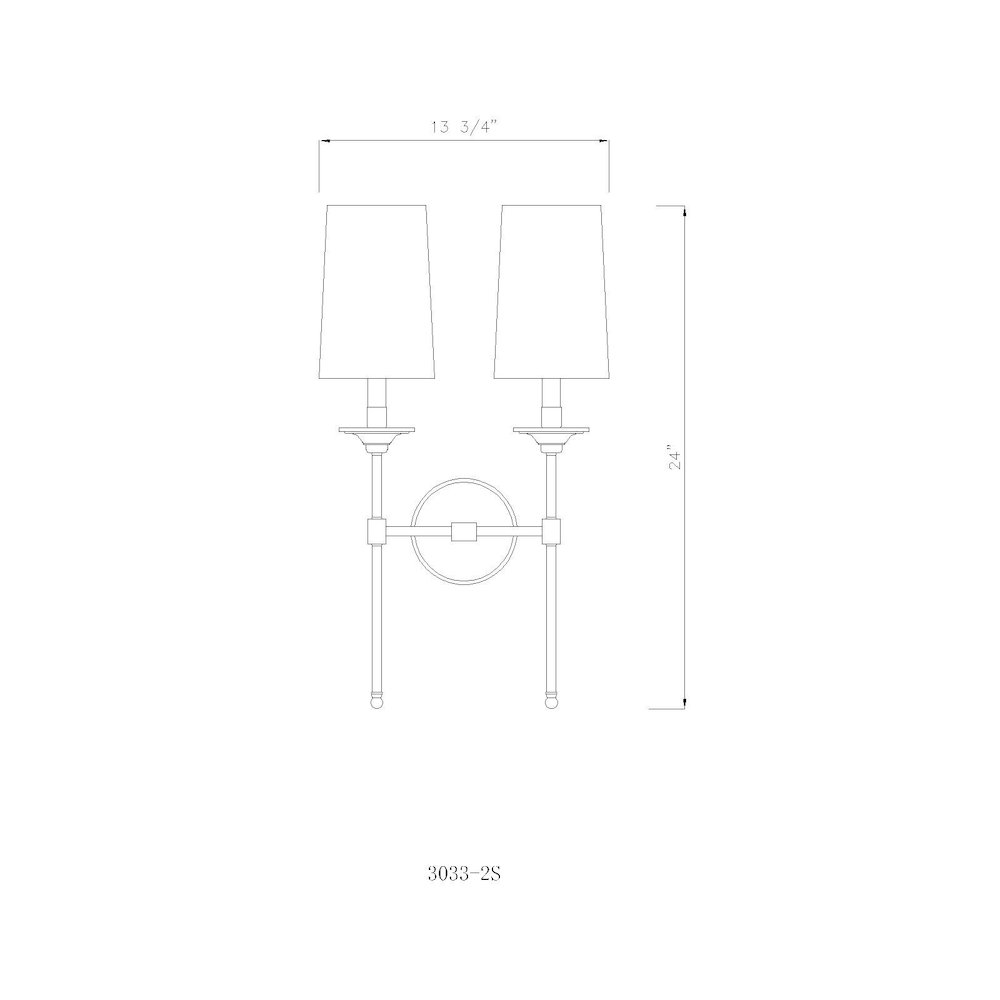 Z-Lite 2 Light Wall Sconce. Picture 8