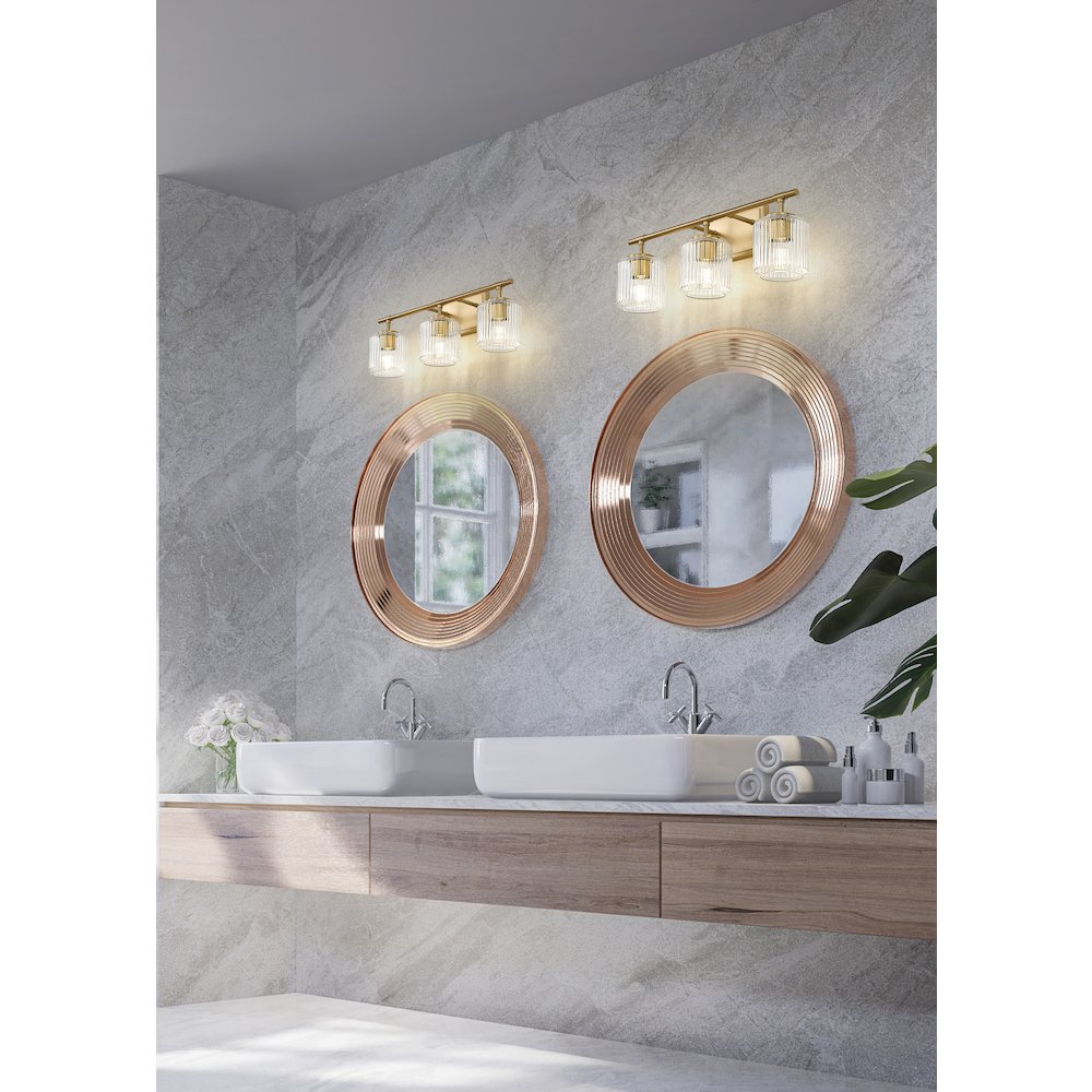 Z-Lite 3 Light Vanity. Picture 7