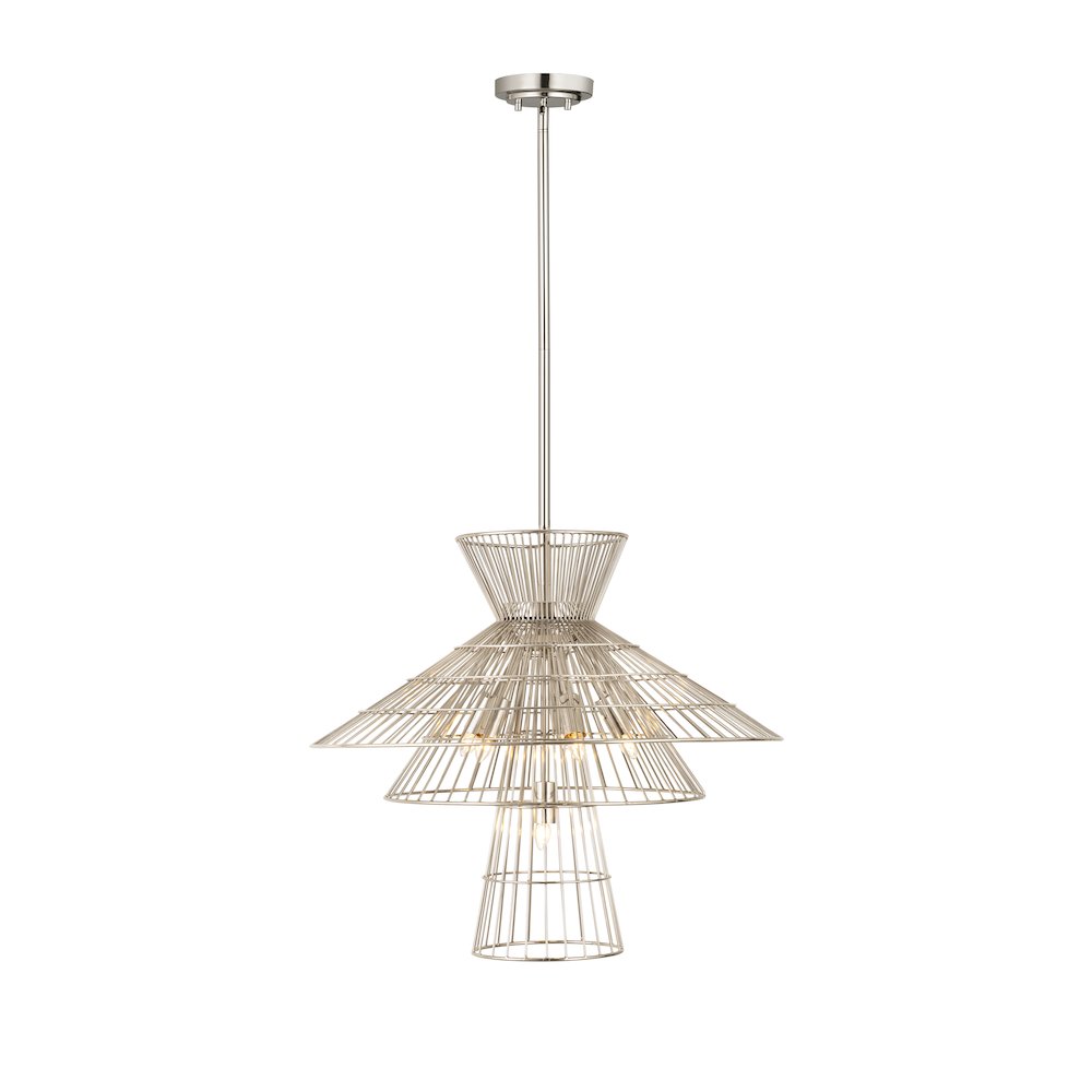 Z-Lite 6 Light Chandelier. Picture 1