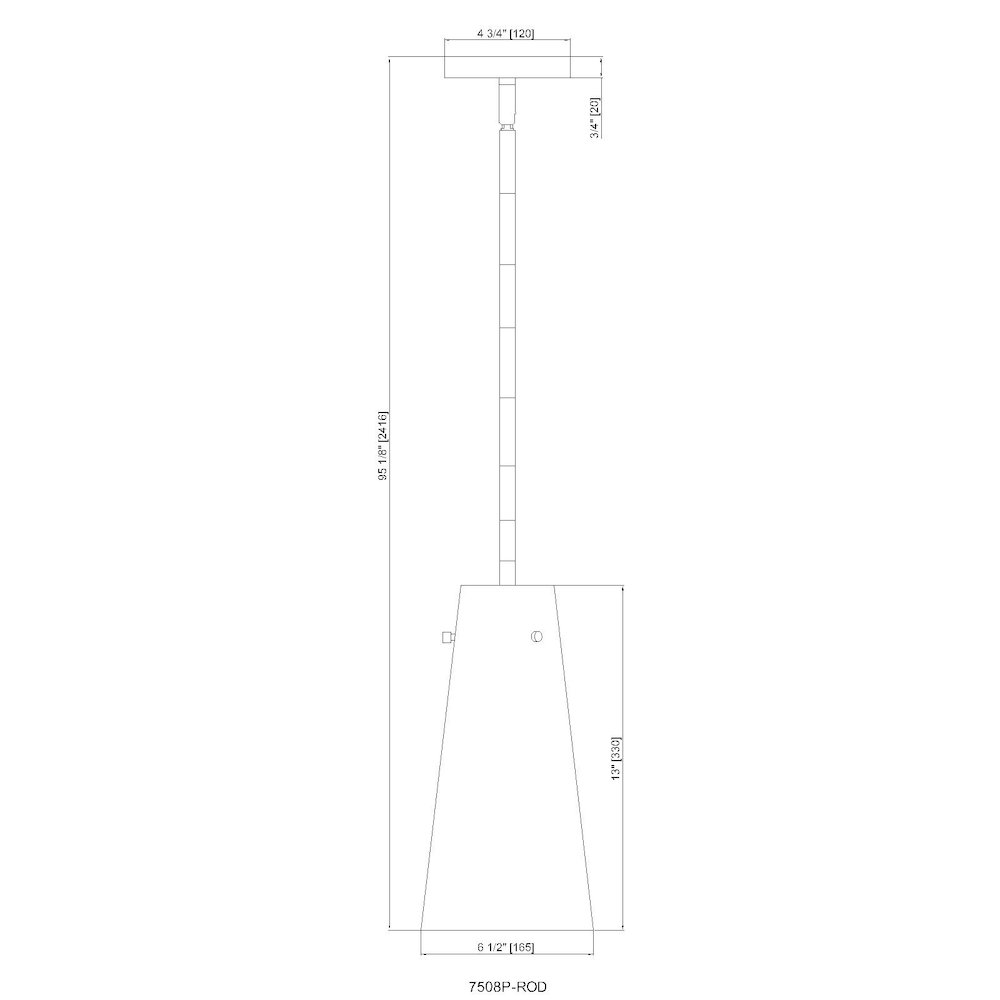 Z-Lite 1 Light Pendant. Picture 8