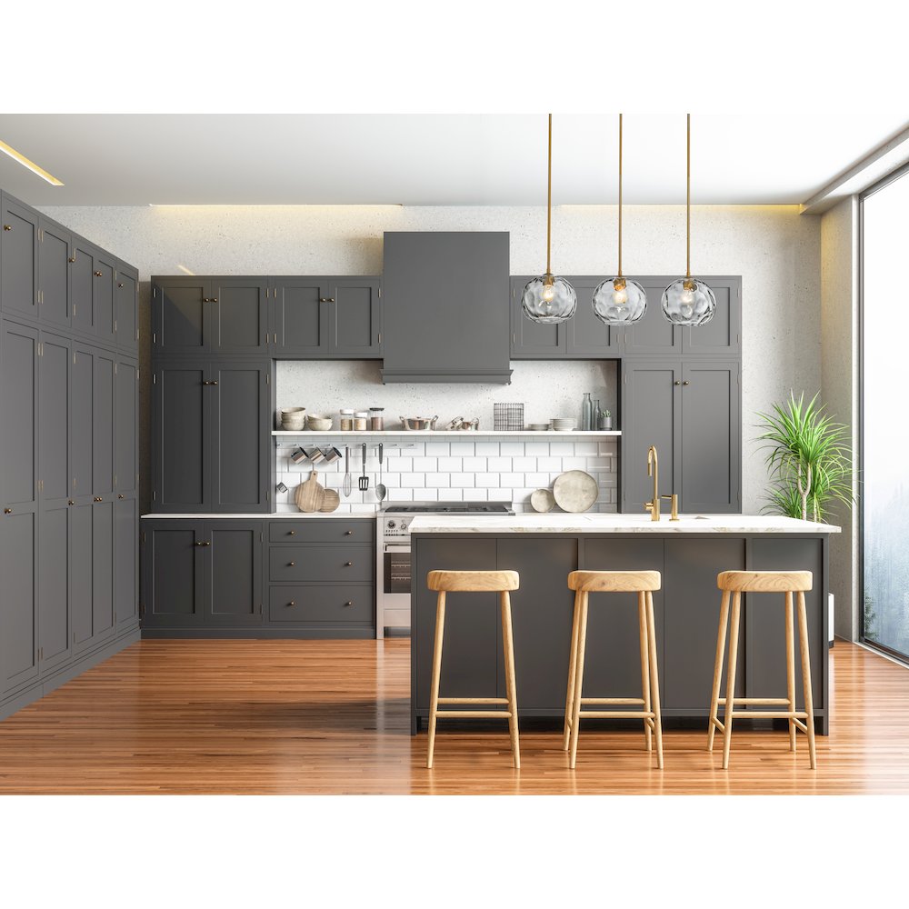Z-Lite 3 Light Linear Chandelier. Picture 7