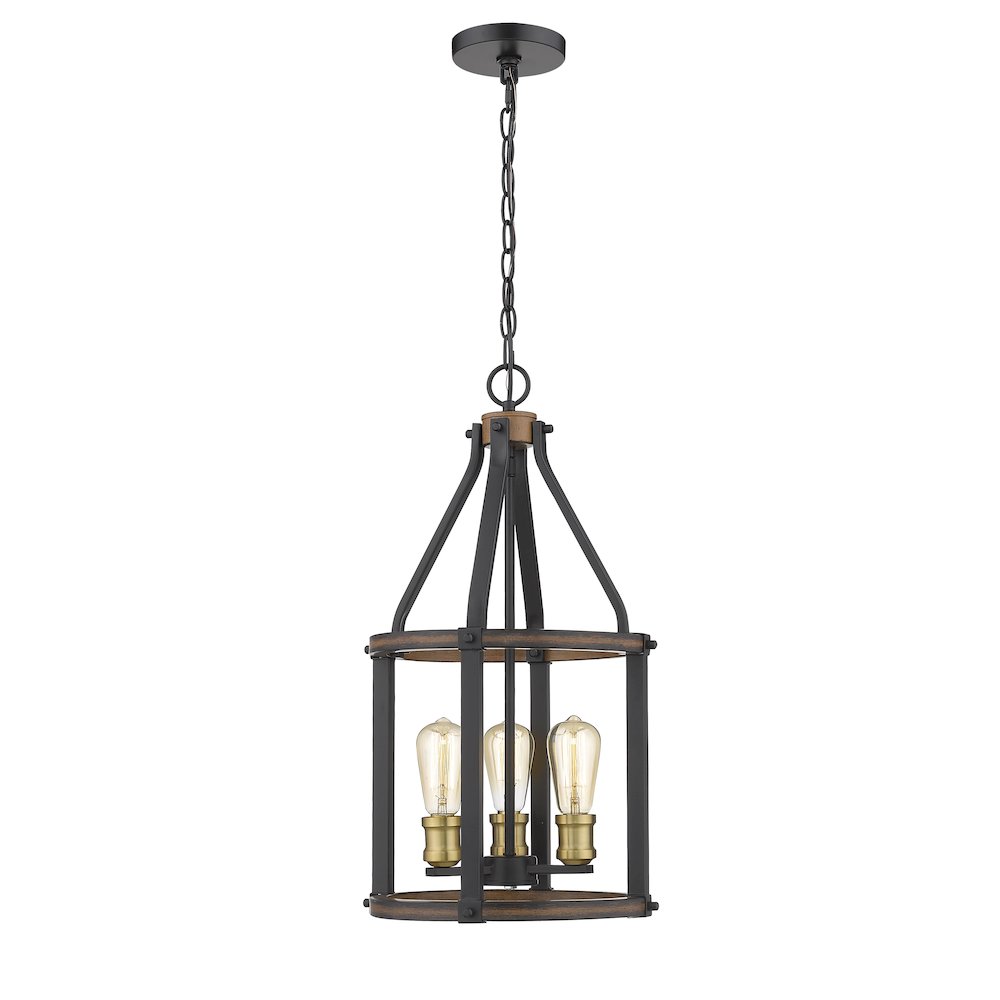 Z-Lite 3 Light Pendant. Picture 1