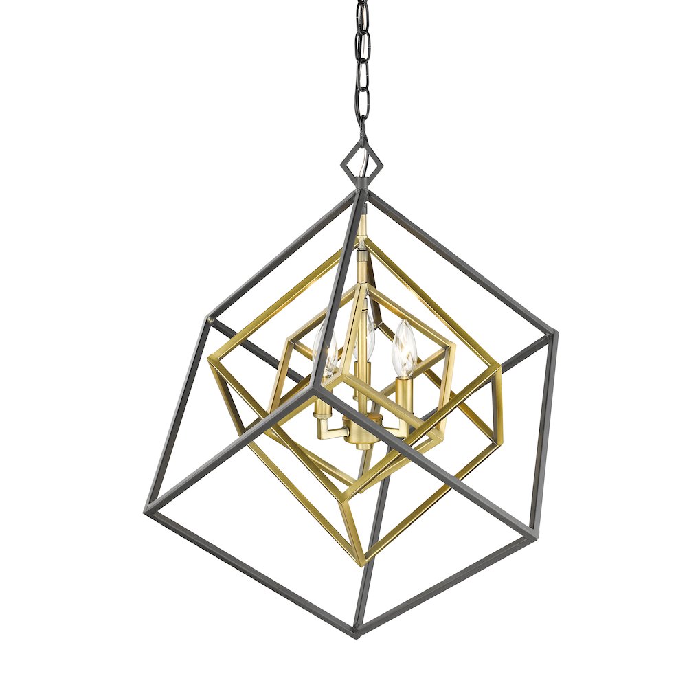 Z-Lite 3 Light Chandelier. Picture 2