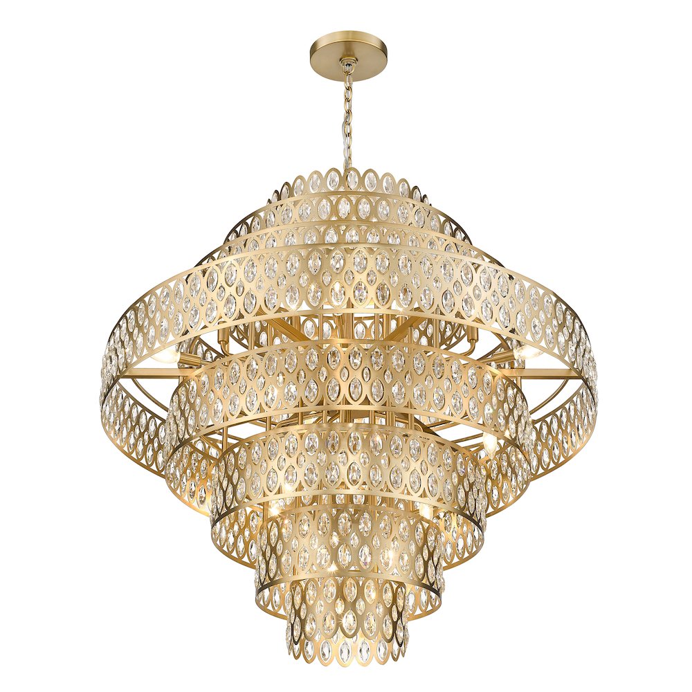 Z-Lite 25 Light Chandelier. Picture 2
