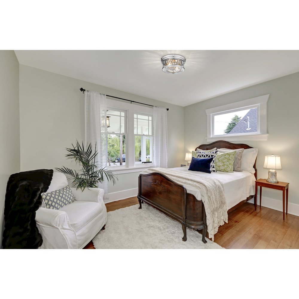Z-Lite 2 Light Flush Mount. Picture 7