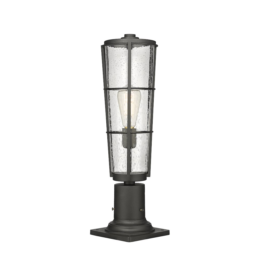 Z-Lite 1 Light Outdoor Pier Mounted Fixture. Picture 1