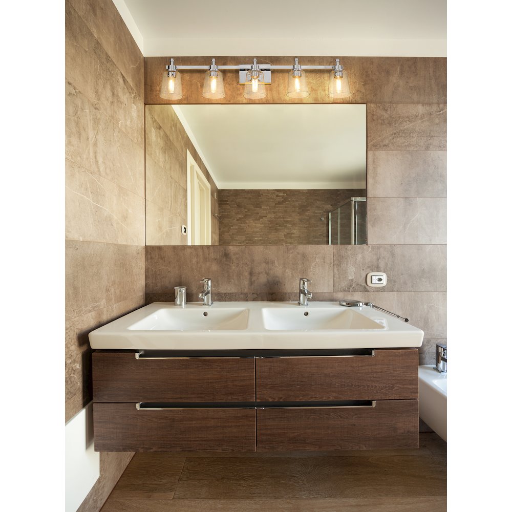Z-Lite 5 Light Vanity. Picture 6