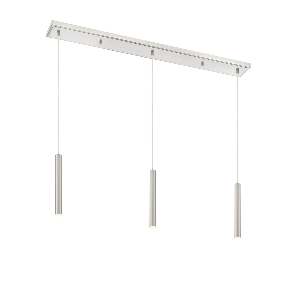 Z-Lite 3 Light Linear Chandelier. Picture 1