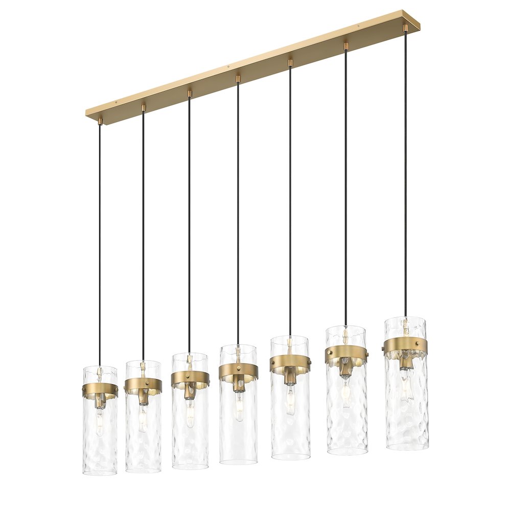 Z-Lite 7 Light Linear Chandelier. Picture 2