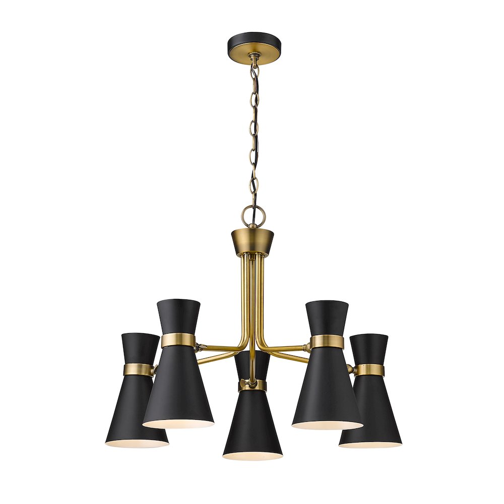 Z-Lite 5 Light Chandelier. Picture 1