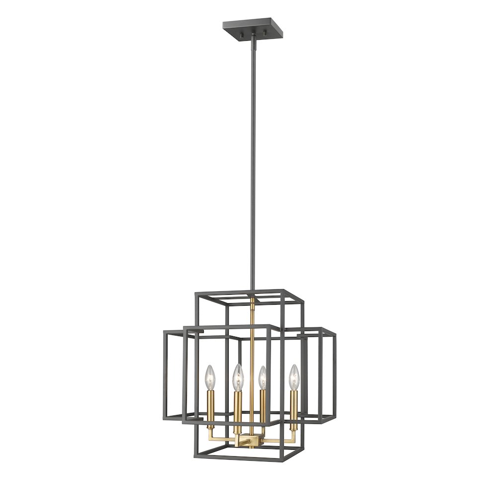 Z-Lite 4 Light Chandelier. Picture 1