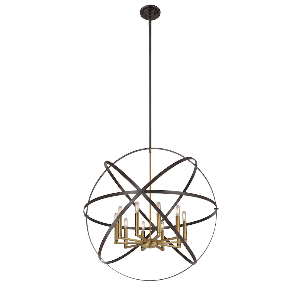 Z-Lite 10 Light Chandelier. Picture 2