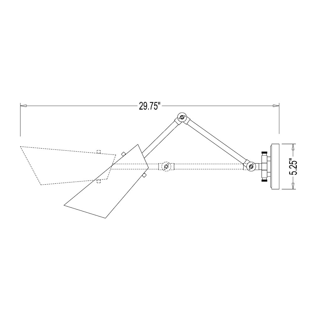 Z-Lite 1 Light Wall Sconce. Picture 8