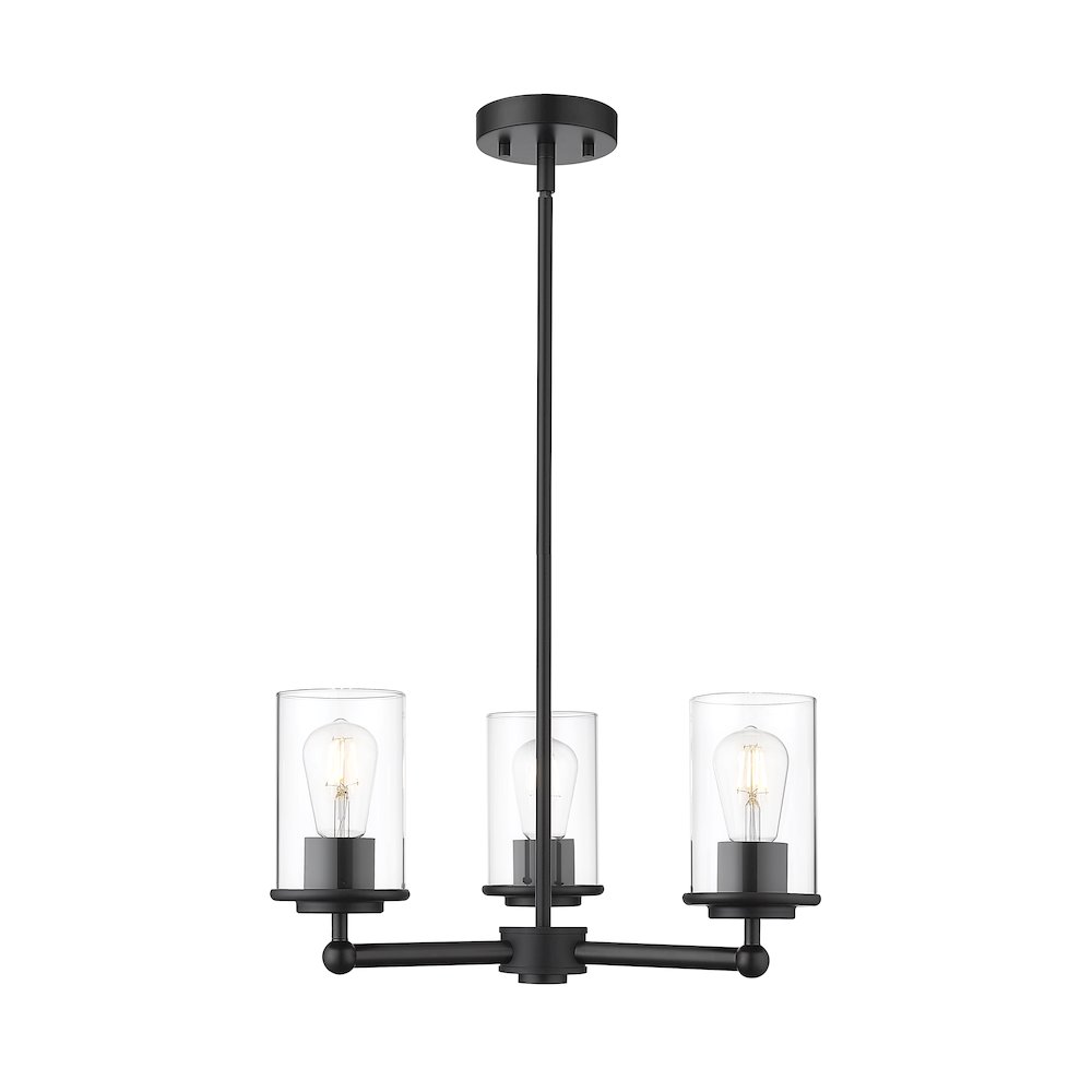 Z-Lite 3 Light Chandelier. Picture 1