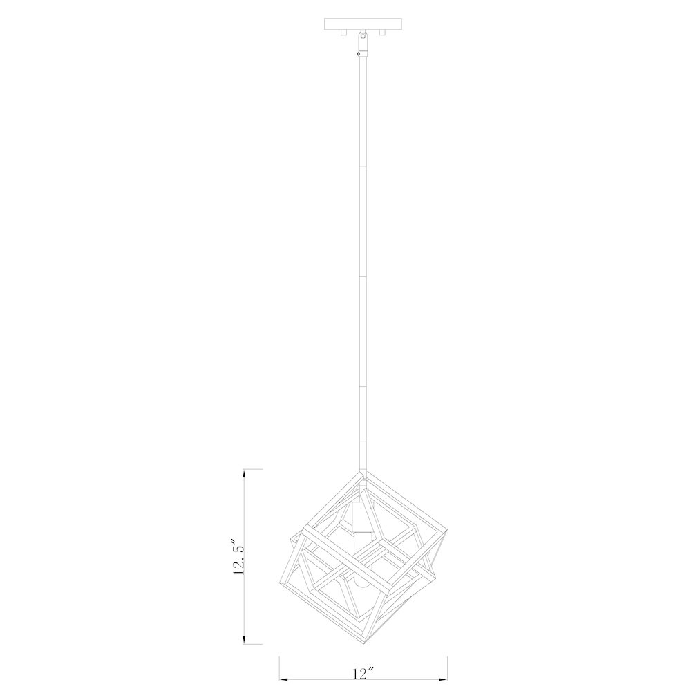 Z-Lite 1 Light Pendant. Picture 8