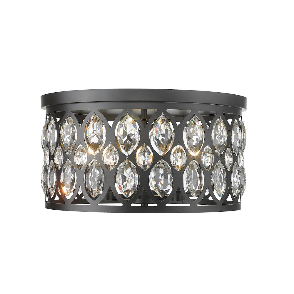 Z-Lite 5 Light Flush Mount. Picture 1