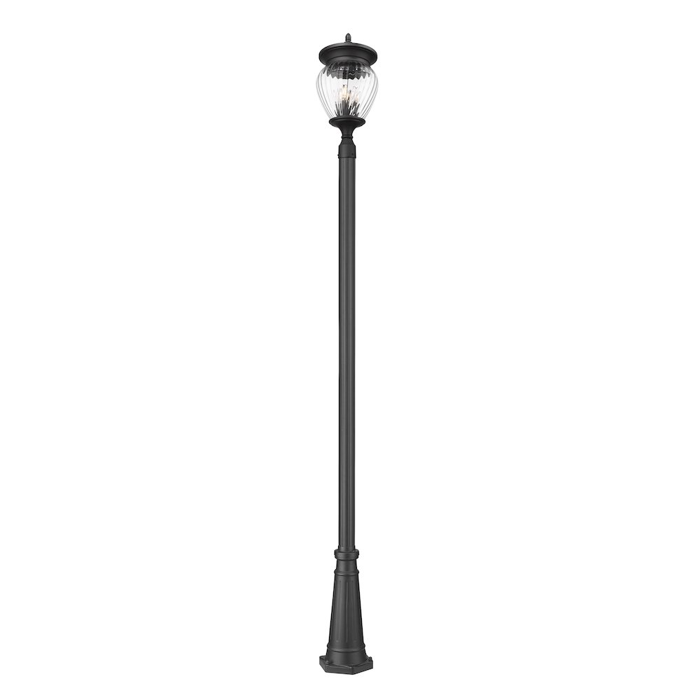 Z-Lite 4 Light Outdoor Post Mounted Fixture. Picture 2