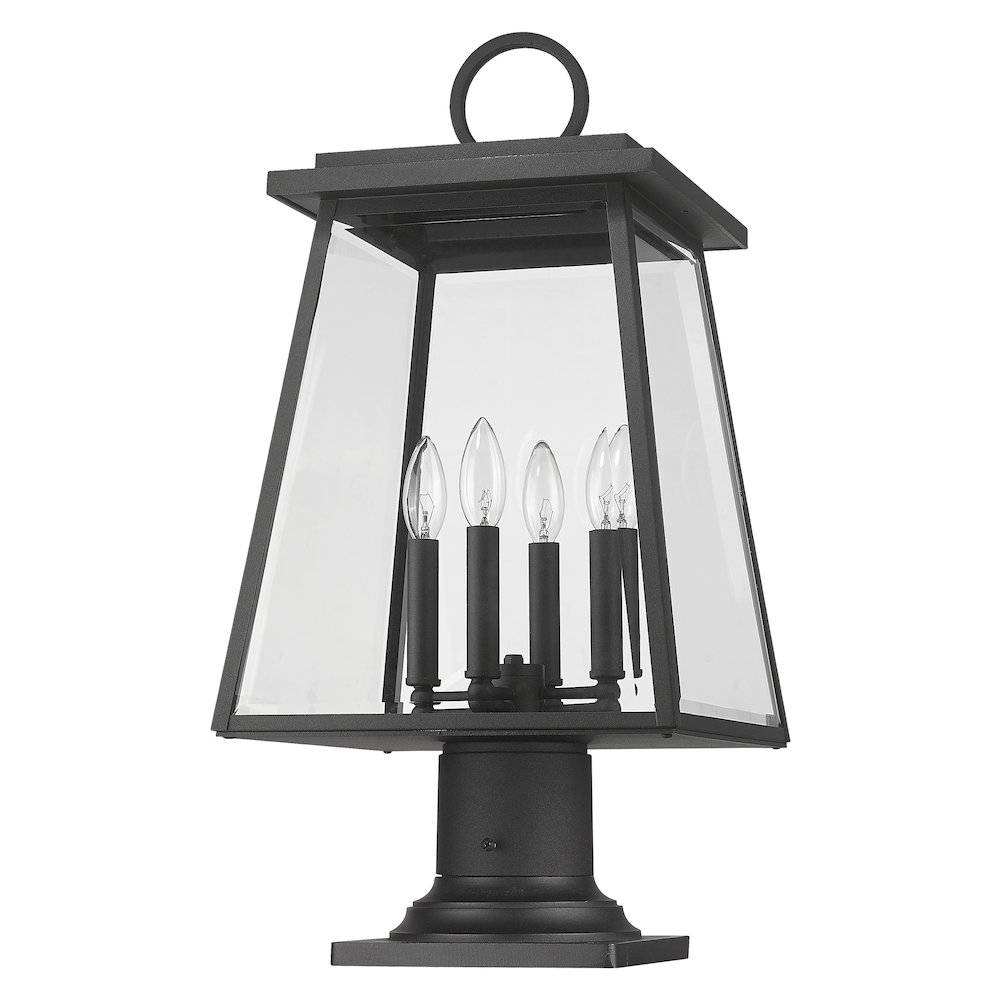 Z-Lite 4 Light Outdoor Pier Mounted Fixture. Picture 5