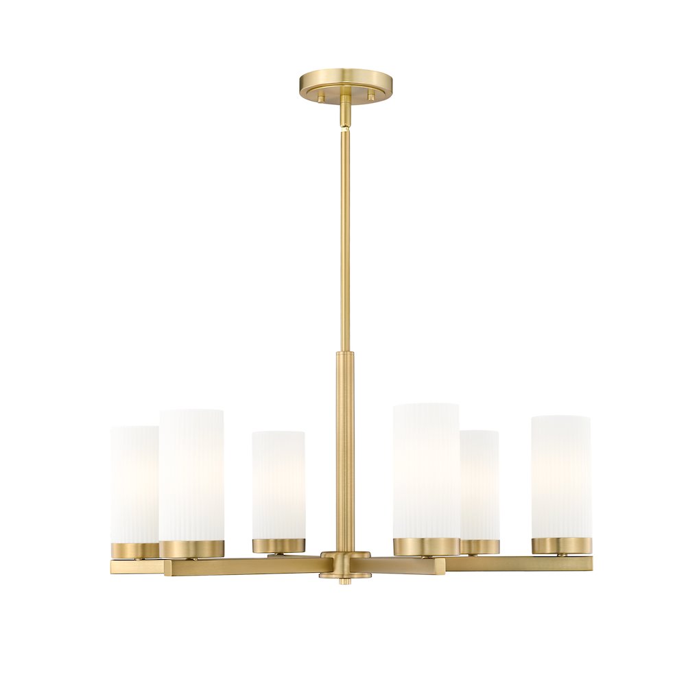 Z-Lite 6 Light Chandelier. Picture 1