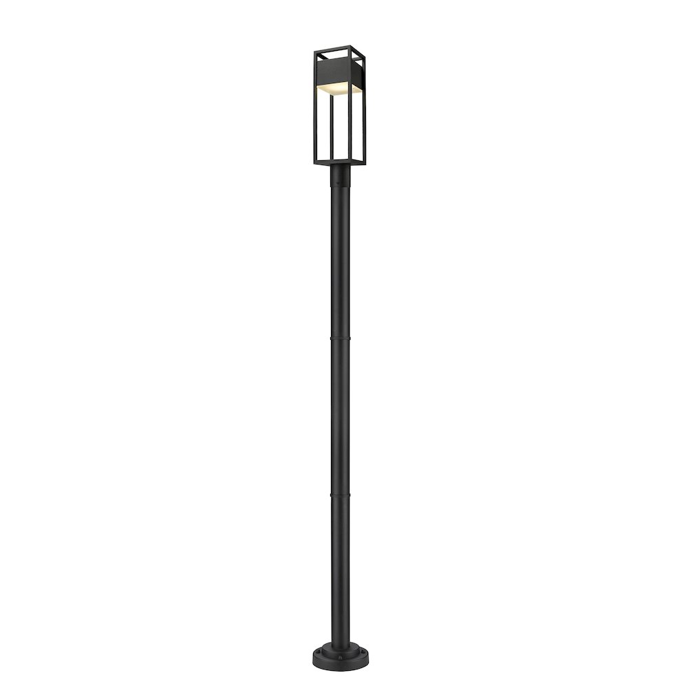 Z-Lite 1 Light Outdoor Post Mounted Fixture. Picture 1