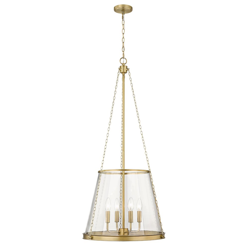 Z-Lite 4 Light Pendant. Picture 1