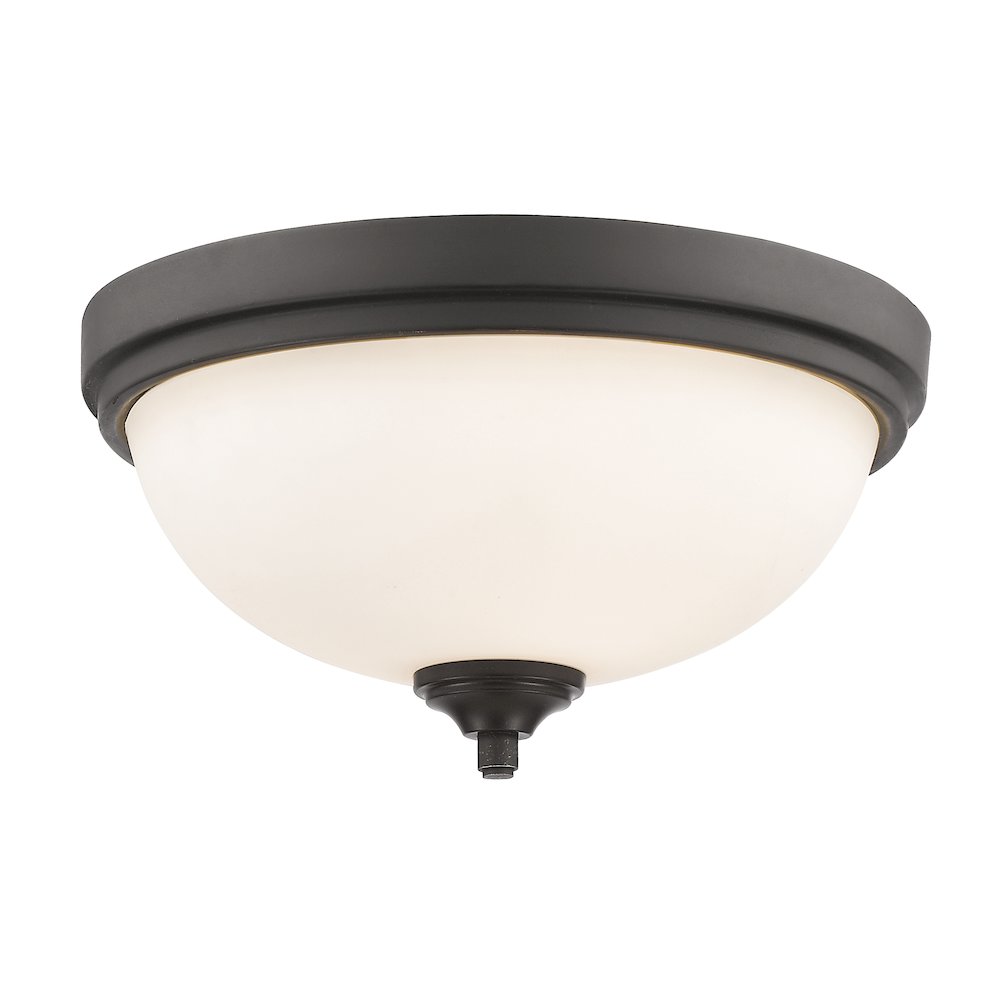 Z-Lite 2 Light Flush Mount. Picture 1