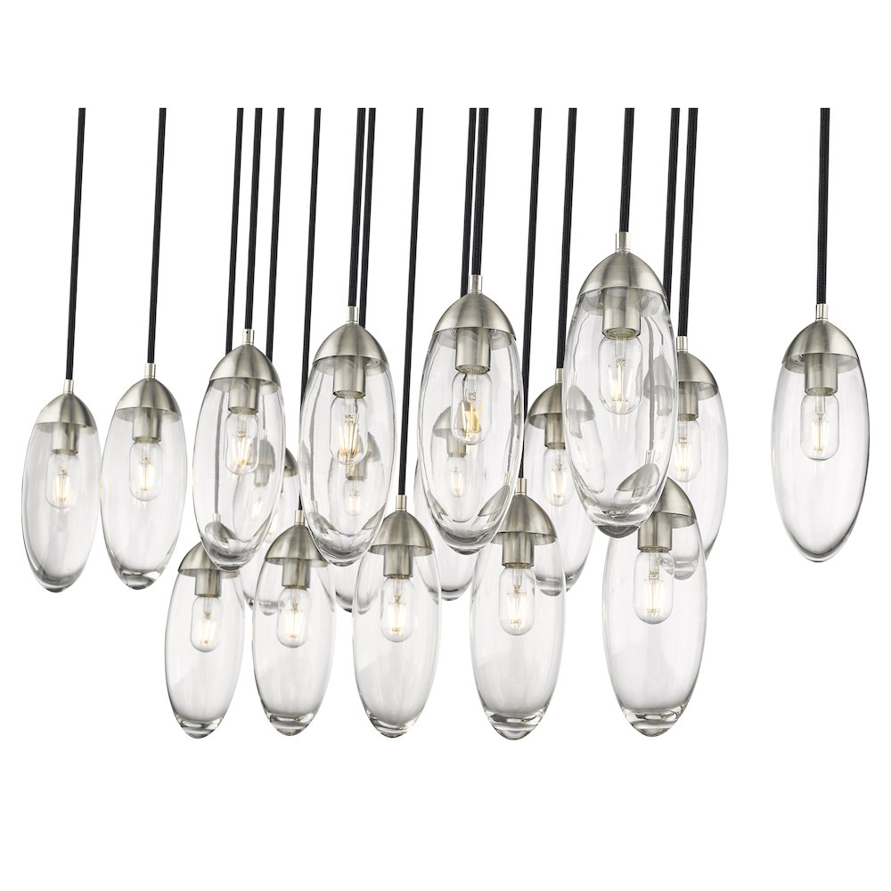 Z-Lite 17 Light Linear Chandelier. Picture 4