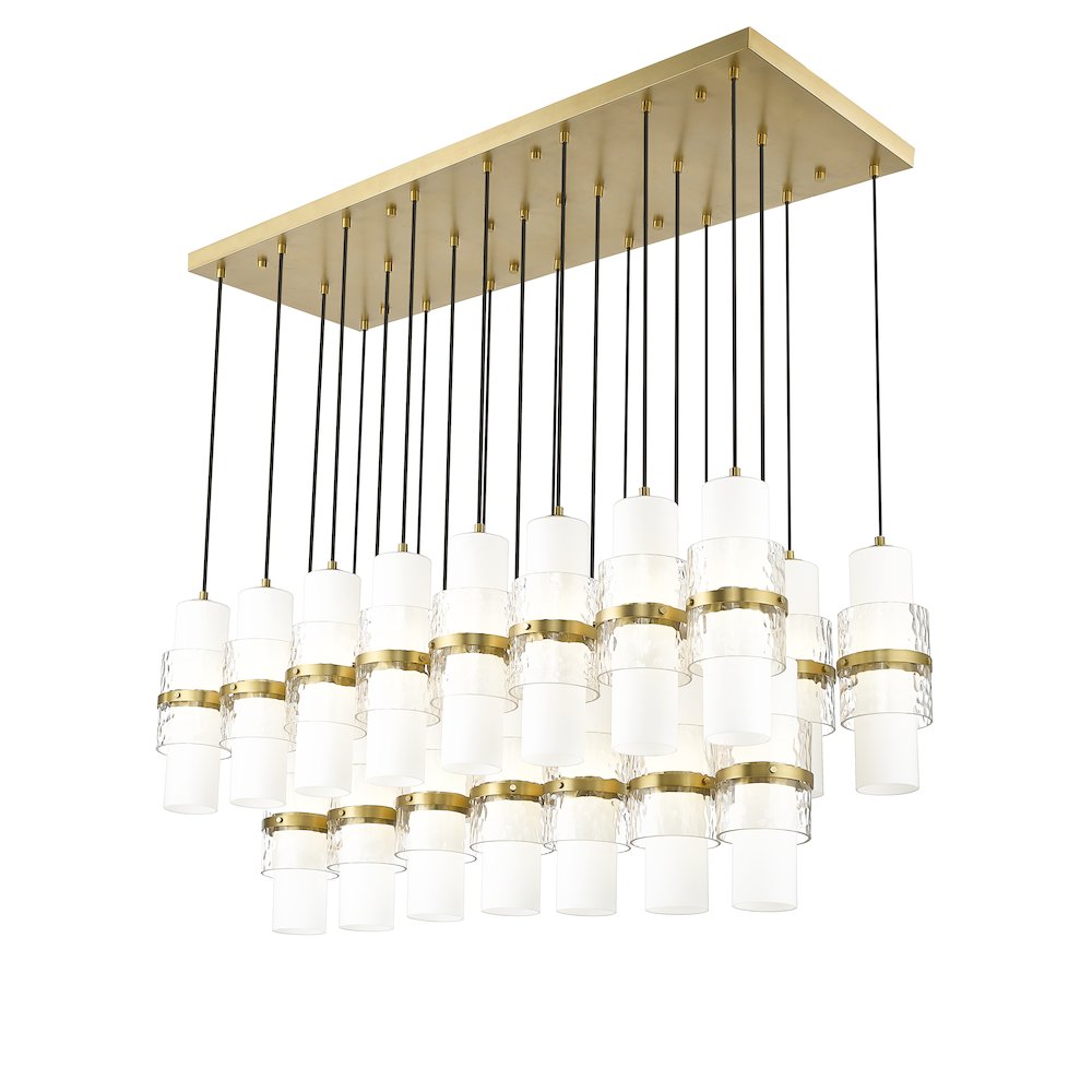 Z-Lite 23 Light Linear Chandelier. Picture 3