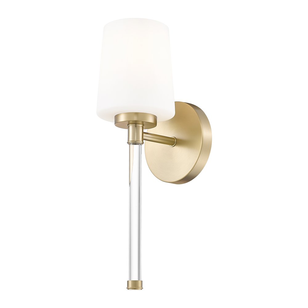 Z-Lite 1 Light Wall Sconce, Modern Gold. Picture 3