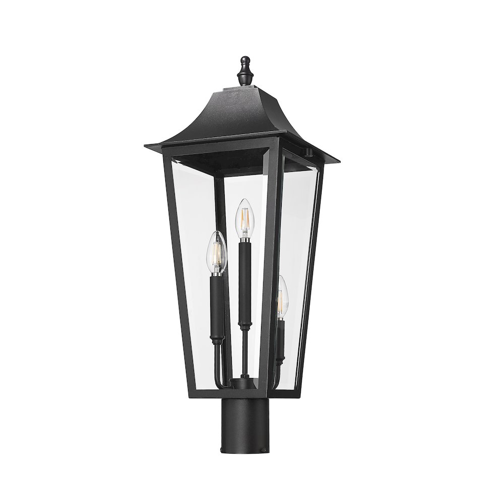 Z-Lite 3 Light Outdoor Post Mount Fixture. Picture 5