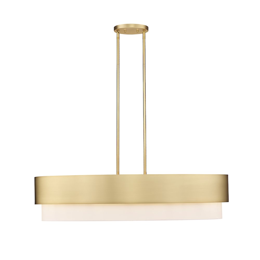 Z-Lite 5 Light Linear Chandelier. Picture 2