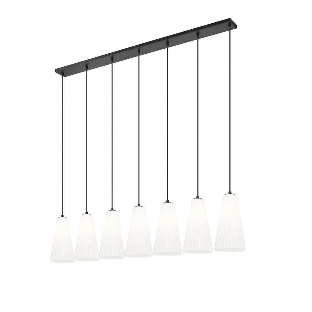 Z-Lite 7 Light Linear Chandelier. Picture 3