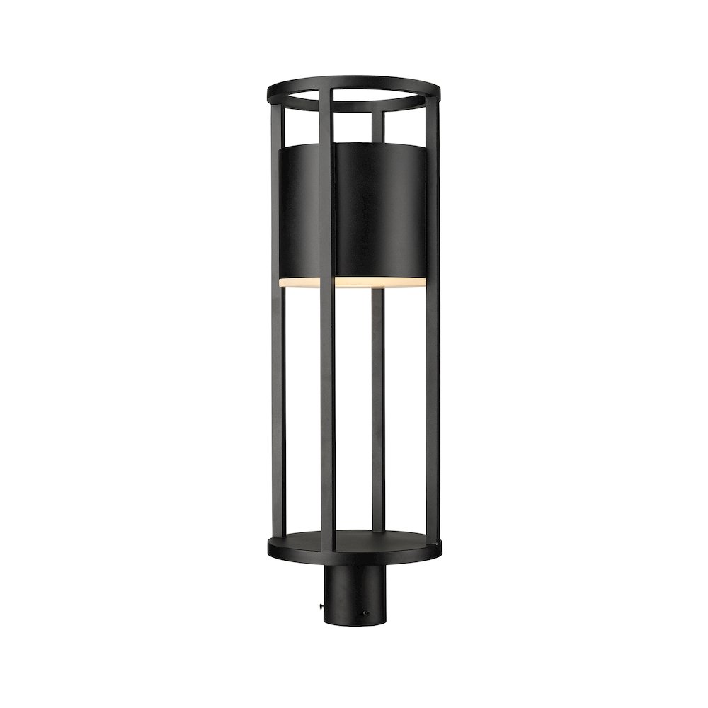 Z-Lite 1 Light Outdoor Post Mount Fixture. Picture 1