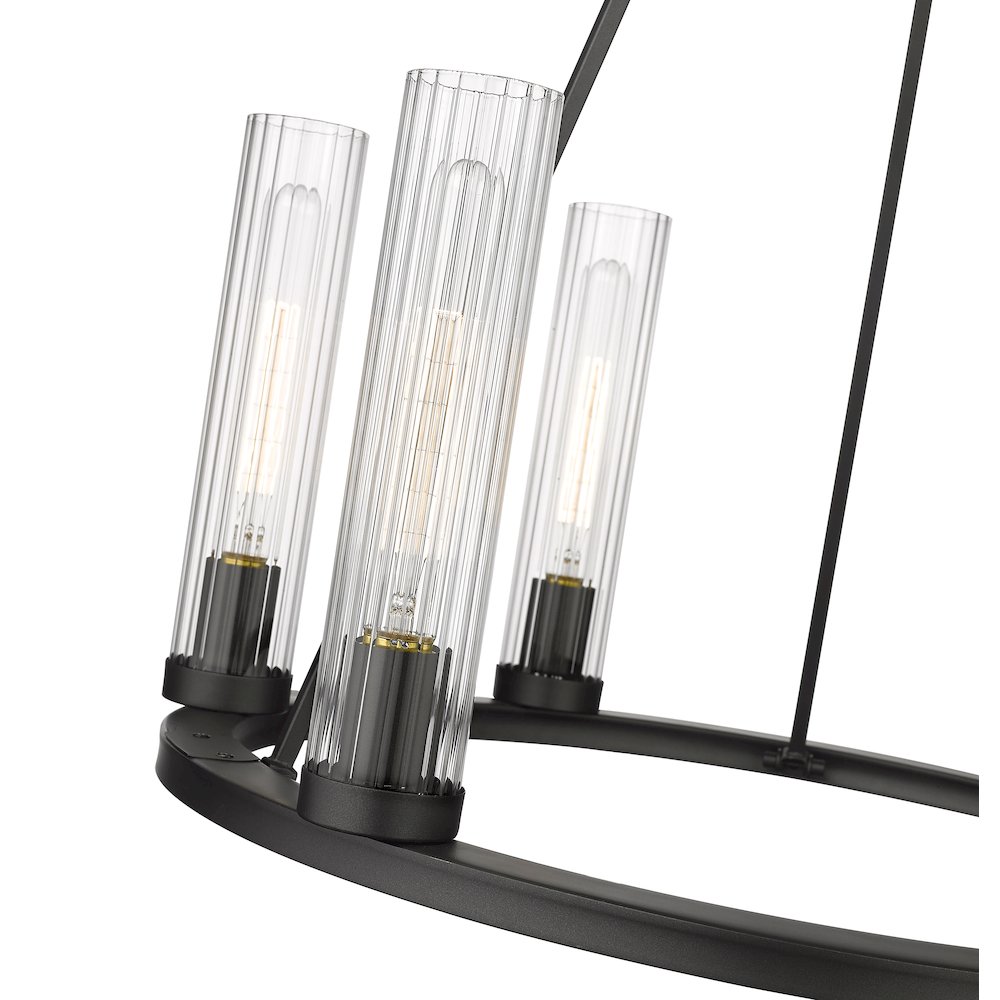 Z-Lite 6 Light Chandelier. Picture 4