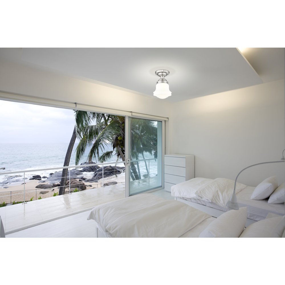 Z-Lite 1 Light Flush Mount. Picture 7