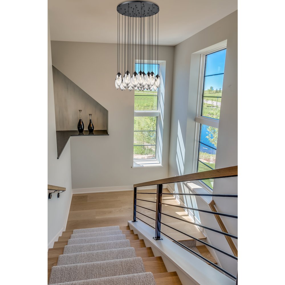 Z-Lite 27 Light Chandelier. Picture 6