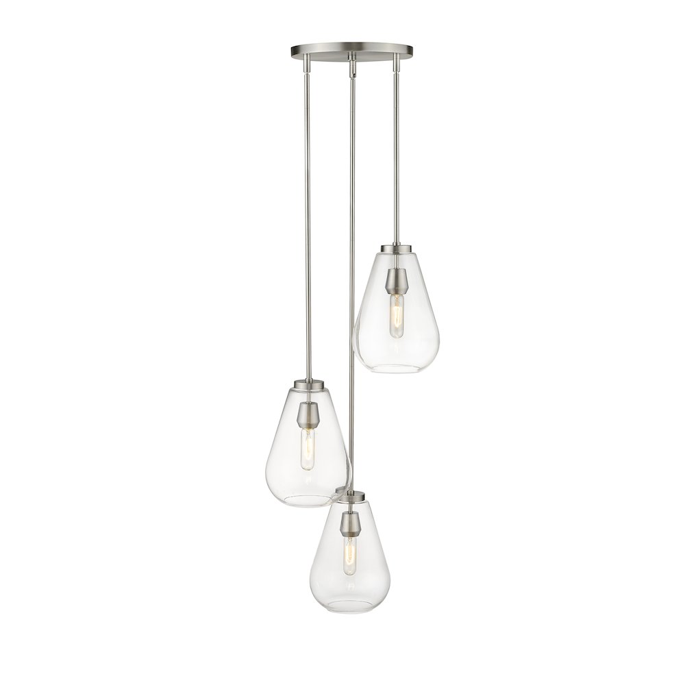 Z-Lite 3 Light Chandelier. Picture 3