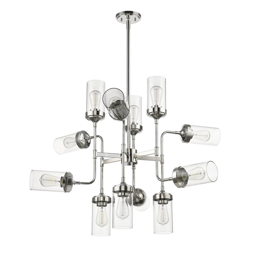 Z-Lite 12 Light Chandelier. Picture 5