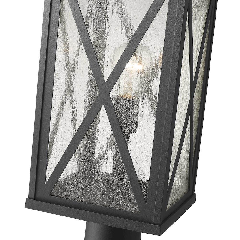 Z-Lite 1 Light Outdoor Pier Mounted Fixture. Picture 4