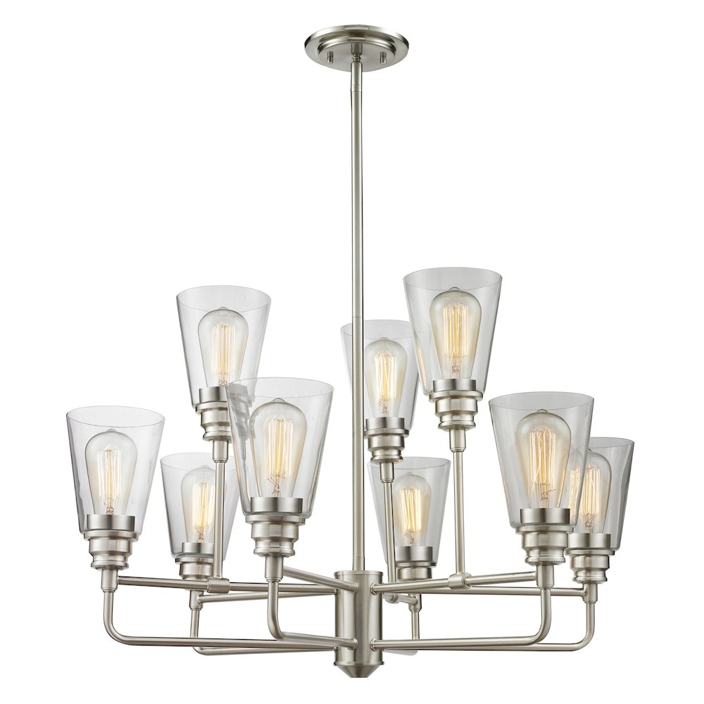 Z-Lite 9 Light Chandelier. Picture 1