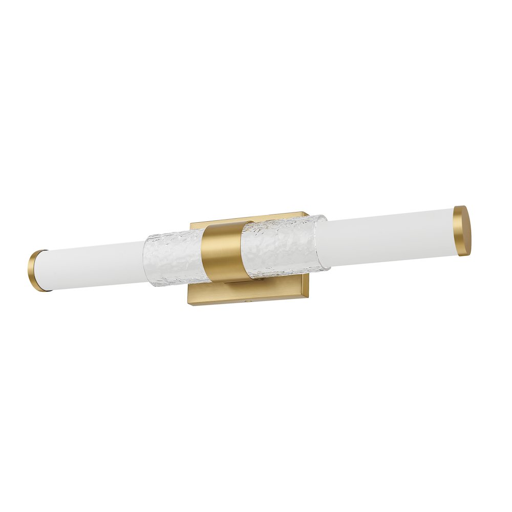 Z-Lite Egon 1 Light Vanity in Modern Gold color, Steel frame. Picture 5