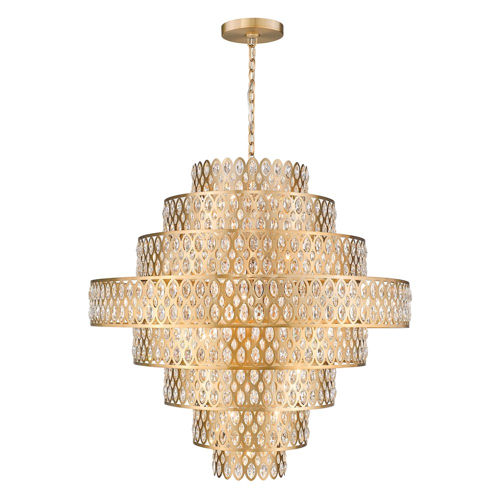 Z-Lite 25 Light Chandelier. Picture 1